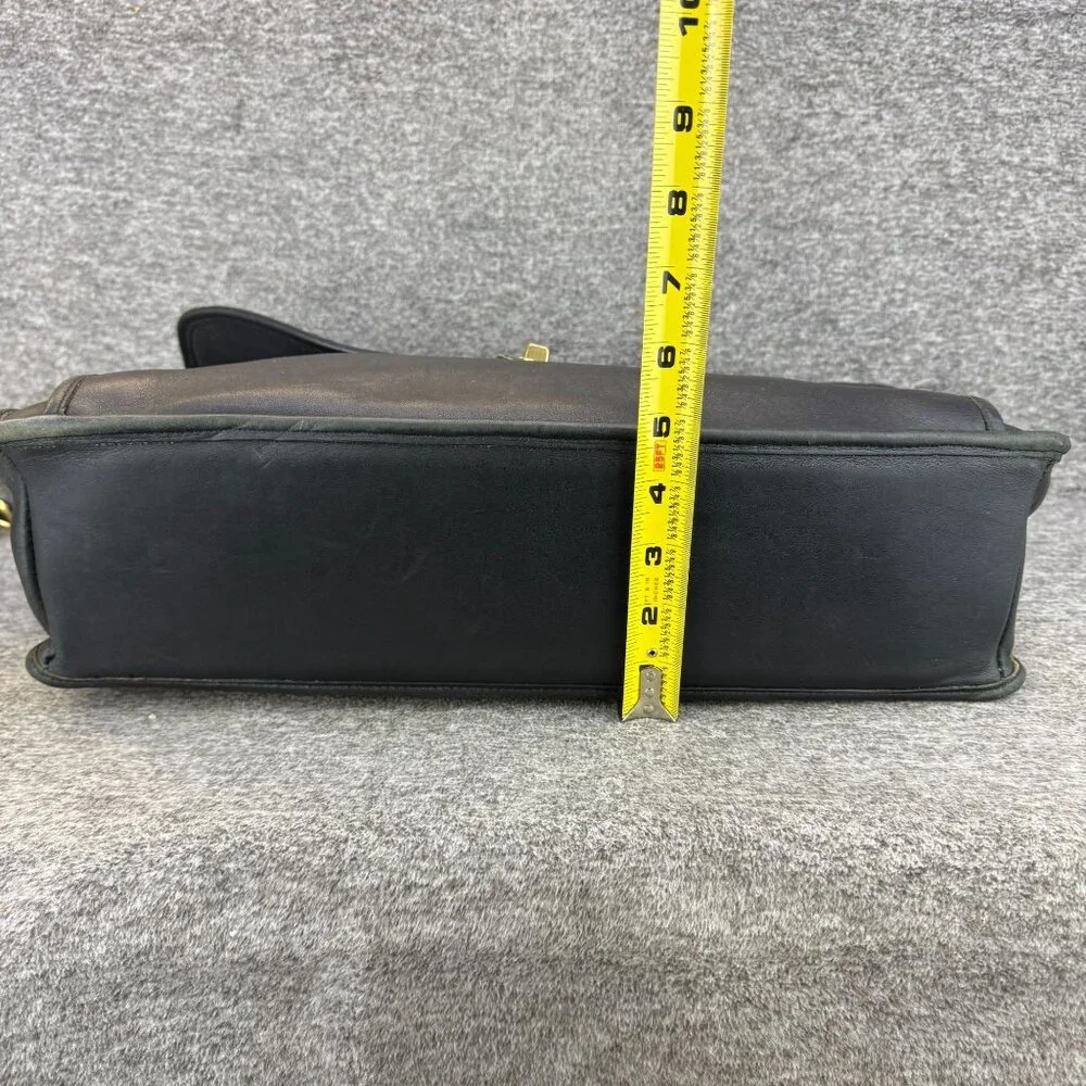 ✅VTG Coach Beekman 5266 Black Leather Briefcase Business Messenger/Laptop Bag - Picture 12 of 16